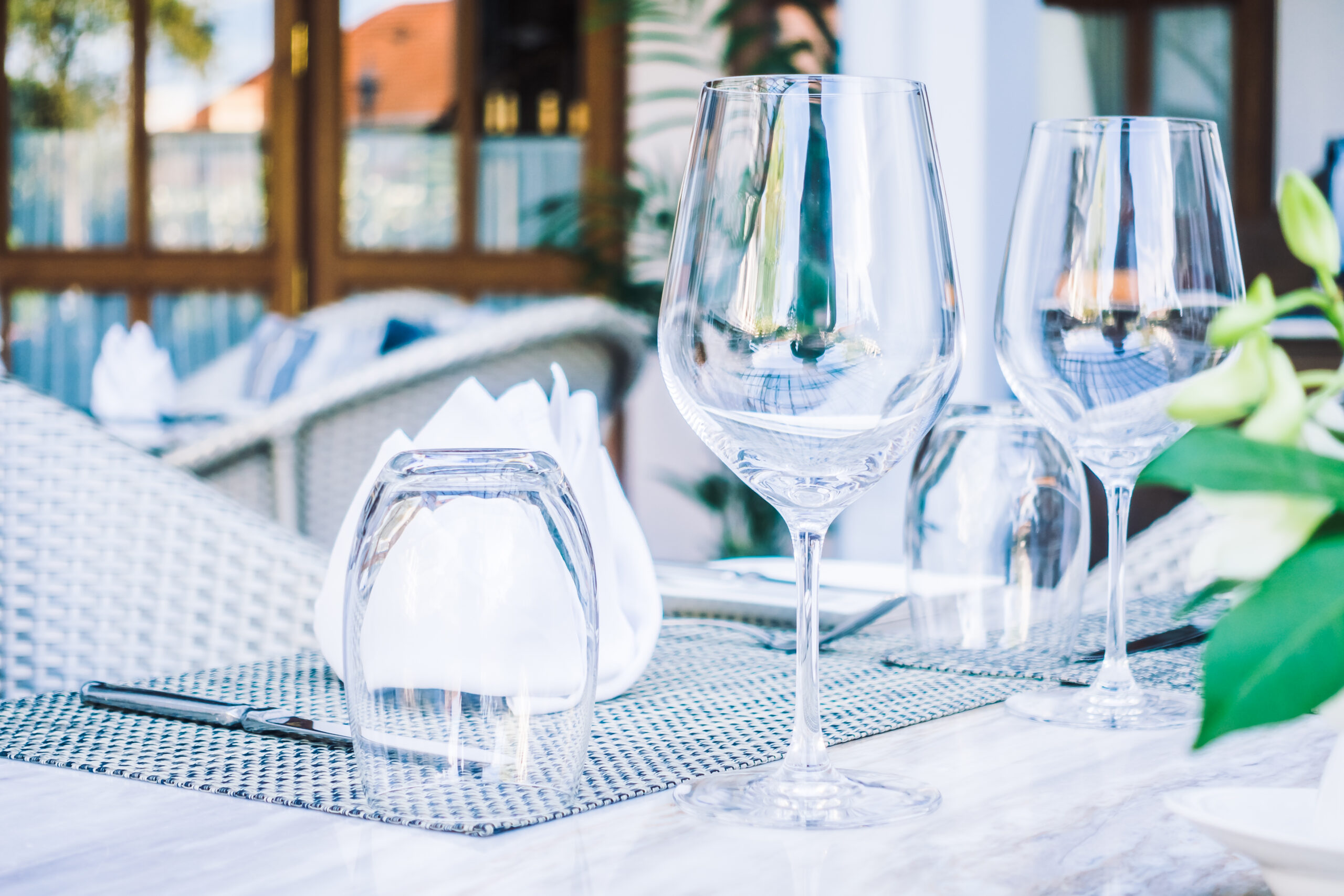Image d'une table de restaurant 